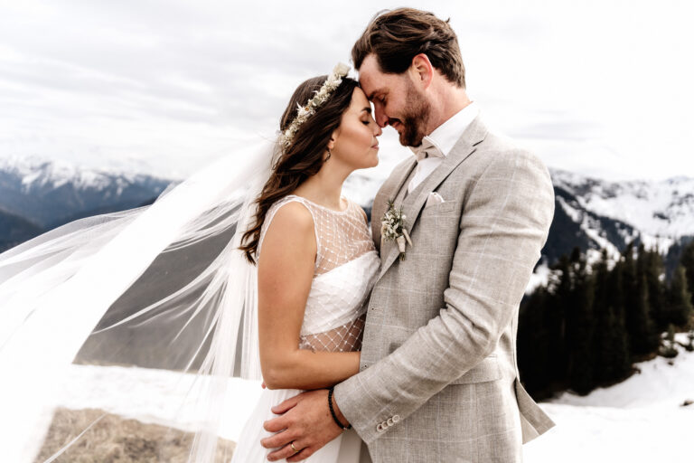 Berührende Hochzeit auf dem Wallberg & Brautpaarshooting am Tegernsee